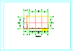 单层轻型钢结构简易房建筑结构设计CAD全套施工图
